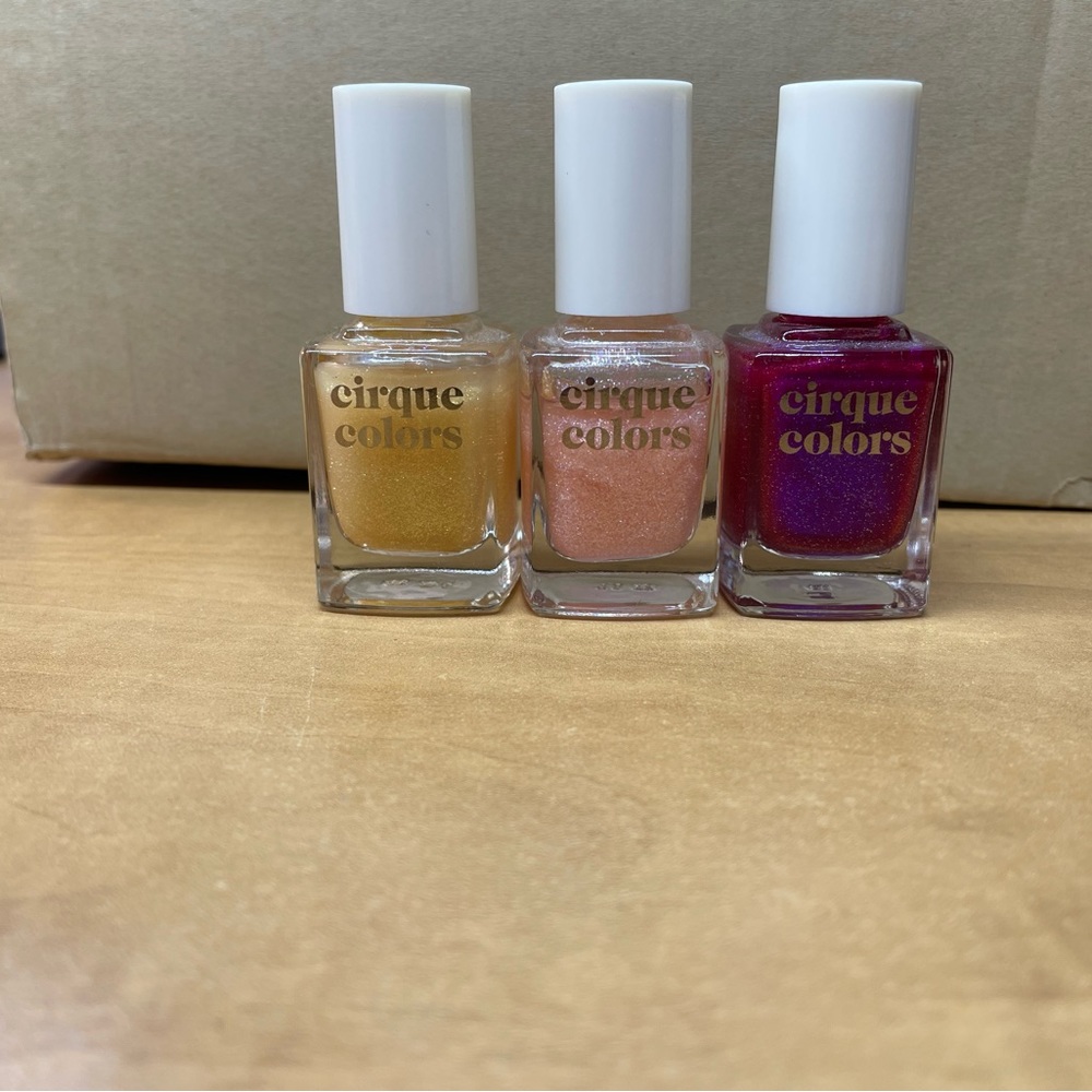 3 Cirque Colors Nail Polish